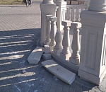 Астраханская полиция ищет хулиганов, испортивших парк им.Ленина