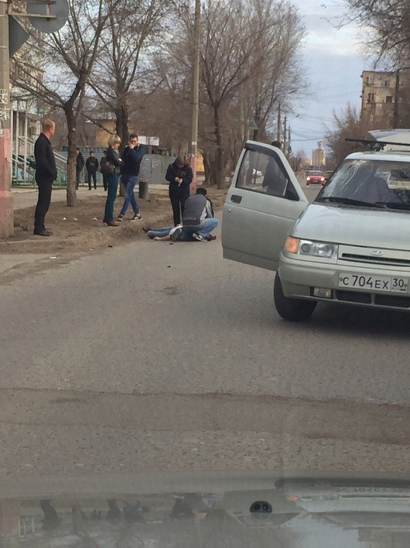 Женщина за рулем «Лады» сбила пешехода в Астрахани