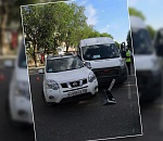 Ниссан. Маршрутка. Адмирала Нахимова. Сотрясение.