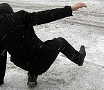 В снегопад в Астрахани травмпункт принял 145 человек