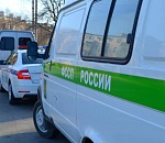 В Астрахани на дороге арестовали маршрутку