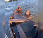 Астраханский матрос спас двух мужчин, терпящих бедствие на лодке