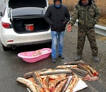 Астраханец объяснил полицейским, что нашел мешок с осетрами на берегу