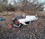 Внезапно выехавшая на встречку машина устроила ДТП под Астраханью