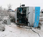 Подробности о состоянии пострадавших пассажиров перевернувшегося под Астраханью автобуса