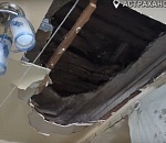 Потолок рухнул во время ужина почти на головы астраханцев