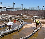 Петровский фонтан в Астрахани закрыт на профилактику