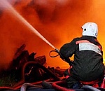 На пожаре под Астраханью погиб человек