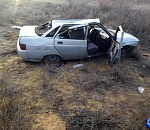 Под Астраханью молодой водитель не совладал с ВАЗом