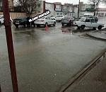 На одной из улиц Астрахани мистически размножились пострадавшие в ДТП машины