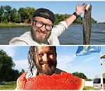 Известный журналист Андрей Понкратов отдыхает в Астраханской области