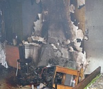 В Астрахани сгорела квартира