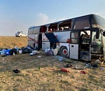 На трассе Астрахань-Элиста-Ставрополь произошло страшное ДТП с пятью жертвами