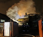 В Астрахани произошел крупный пожар