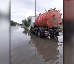 За два часа с астраханских улиц откачали более 150 кубометров дождевой воды