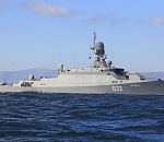 Офицеры Каспийской флотилии встретились c коллегами из Азербайджана