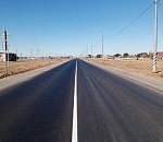 На астраханском участке федеральной трассы «Каспий» завершают ремонт