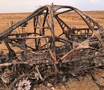 Гонка - огонь. На ралли-рейде "Золото Кагана" под Астраханью полностью выгорел BMW X3