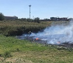 МЧС сообщает о мощном пожаре в микрорайоне Астрахань-2, который тушат уже 4 часа 