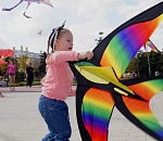 В Астрахани прошел первый фестиваль воздушных змеев. Фото 