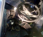 На астраханской трассе водитель, уснув за рулем, разбился насмерть