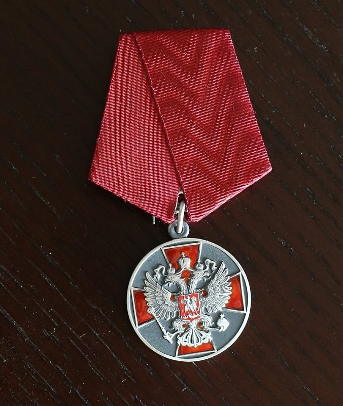 Астраханца наградили за заслуги перед Отечеством