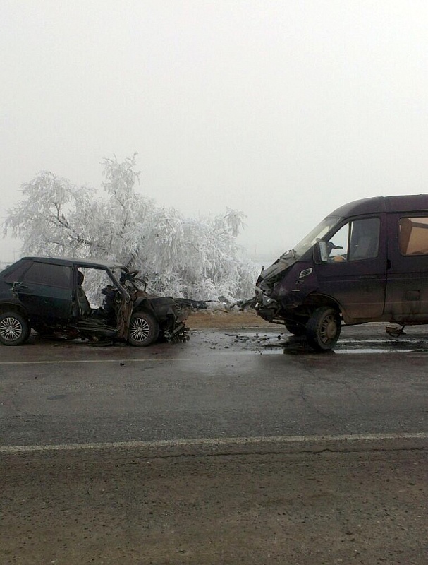  В аварии на трассе "Волгоград – Астрахань" погибли два человека