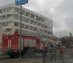 В центре Астрахани загорелась квартира 