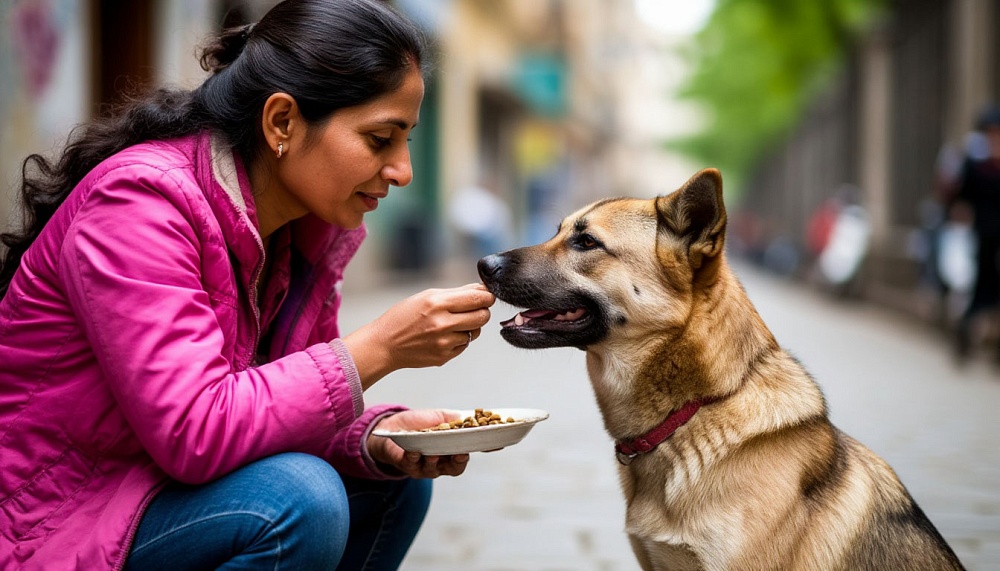 В Астрахани предлагают ввести наказание для тех, кто кормит собак и мешает их ловить