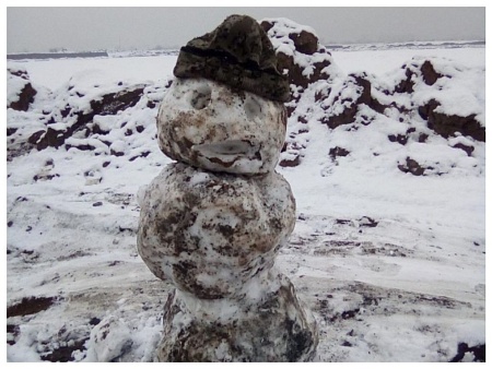 Февраль компенсирует отсутствие снега зимой в Астрахани...наверное