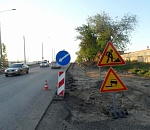 В Астрахани водитель сбил дорожного рабочего и скрылся