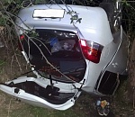 Девушка сломала шею в перевернувшемся авто под Астраханью