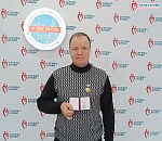 Астраханец одним из первых получил Обновленный знак «Почётный донор России»