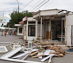 В Астрахани число незаконных павильонов, подвергнутых демонтажу, приближается к сотне