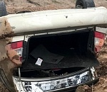 Волгоградец не справился с управлением Hyundai и попал в серьезную аварию в Астраханской области