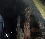 На трусовской стороне Астрахани сгорела баня