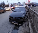 В центре Астрахани произошло серьезное ДТП
