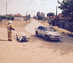 Под Астраханью столкнулись авто и мотоцикл: пострадали двое подростков