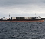 На Каспии сел на мель иранский сухогруз