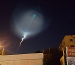 Небо над Астраханью осветили странные вспышки