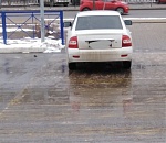 В Астрахани машина прикинулась пешеходом