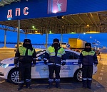 Волгоградские полицейские обогрели приматов, ехавших в Астрахань