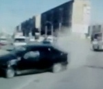 В Астрахани засняли бессмертного лихача