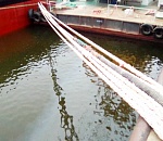 На правобережье Астрахани обнаружилось масляное пятно в Волге