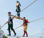 Астраханцев удивят дагестанские канатоходцы