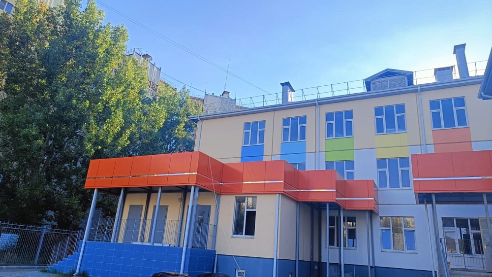 В микрорайоне Бабаевского приступают к благоустройству территории около строящегося детского сада