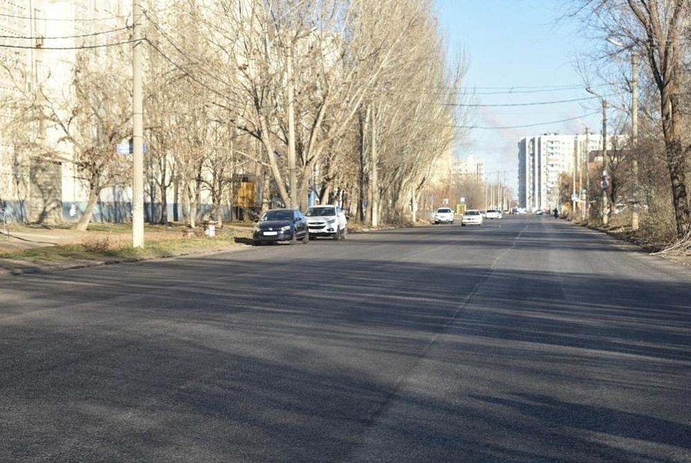 В микрорайоне Бабаевского завершили ремонт на улице Жилой, продолжают ремонтировать Аксакова и Энергетическую
