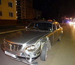 В Астрахани столкнулись такси и мотоцикл