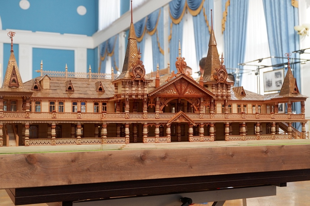 Эксклюзивный макет курзала парка «Аркадия» могут увидеть астраханцы