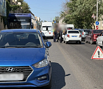 В центре Астрахани двое детей попали под двойной удар автомобилей